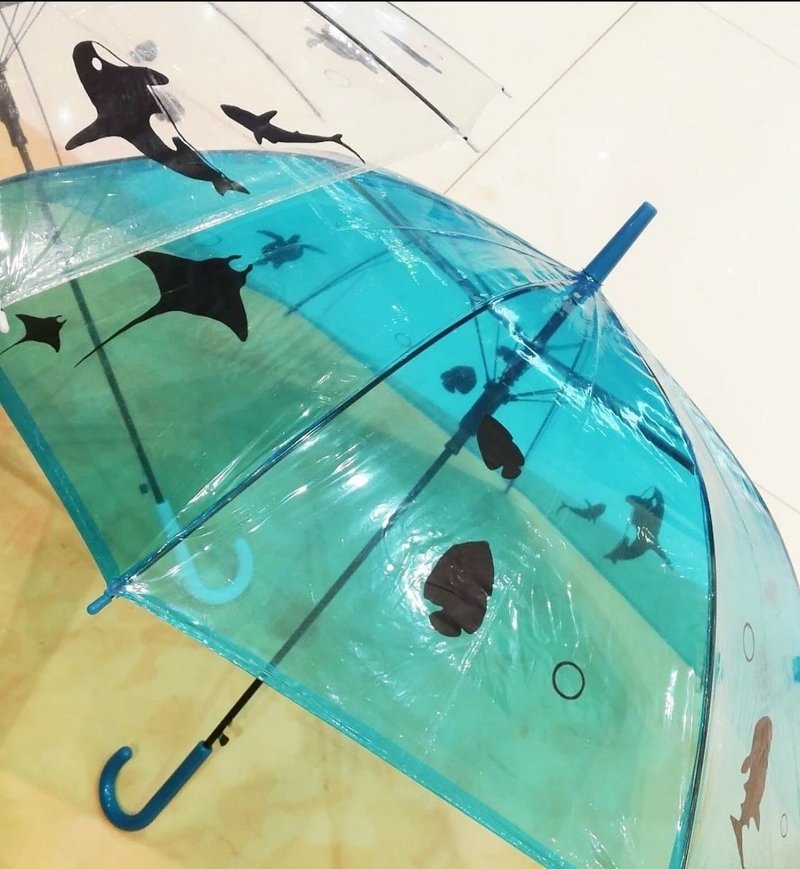 IDA Design Award-原创设计 海洋 鱼伞 雨伞 - 雨伞/雨衣 - 塑料 蓝色