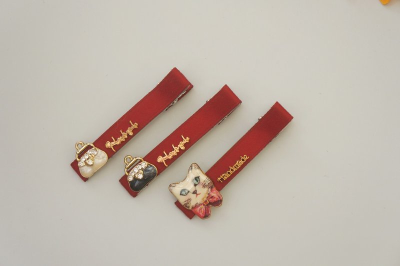 E2-发夹 - 发夹浏海夹侧夹一字夹类 - 发饰 - 其他材质 多色