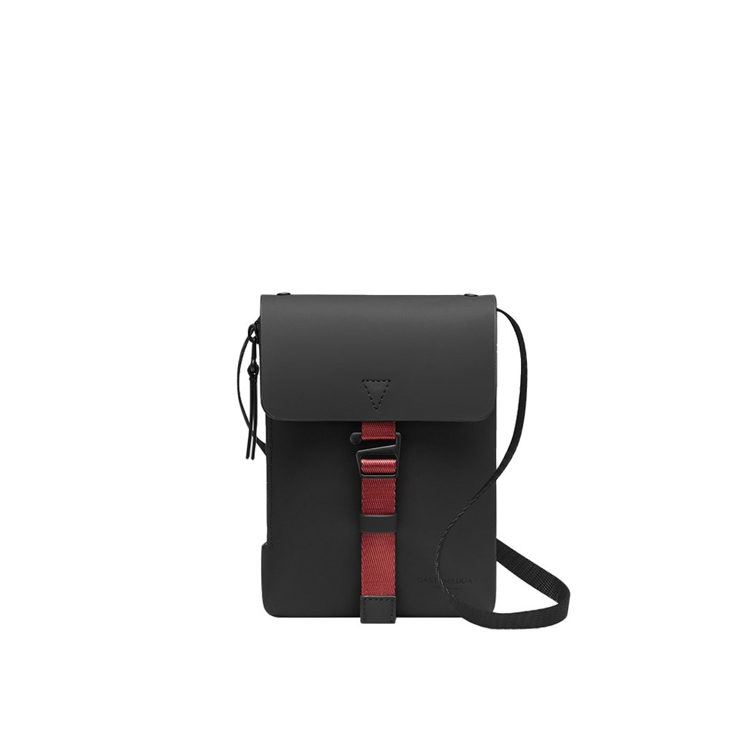 Gaston Luga Splash mini Crossbody 斜背包-Chicago芝加哥 - 侧背包/斜挎包 - 其他材质 黑色