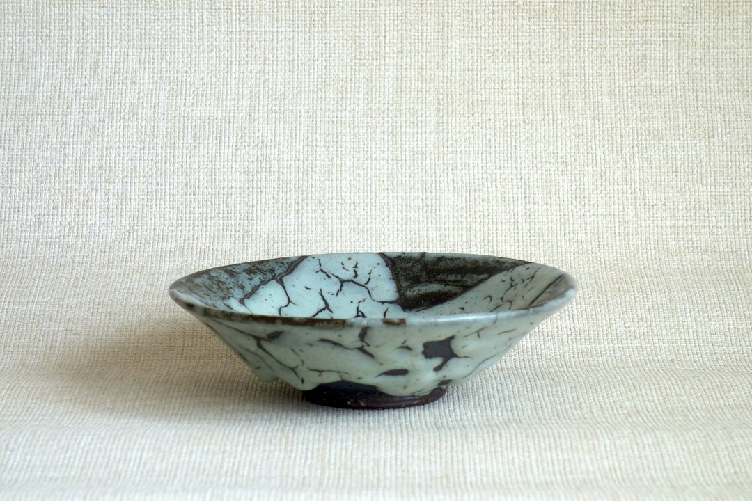钵 流釉a - 碗 - 陶 灰色