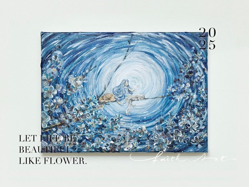 复制画/Let life be beautiful like flower. 生如繁花 - 海报/装饰画/版画 - 纸 