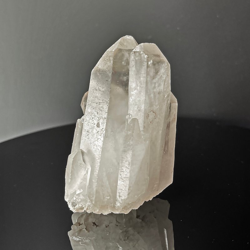 No.108 稀有 大师水晶 白水晶簇 道水晶 艾希斯女神 - 摆饰 - 水晶 透明