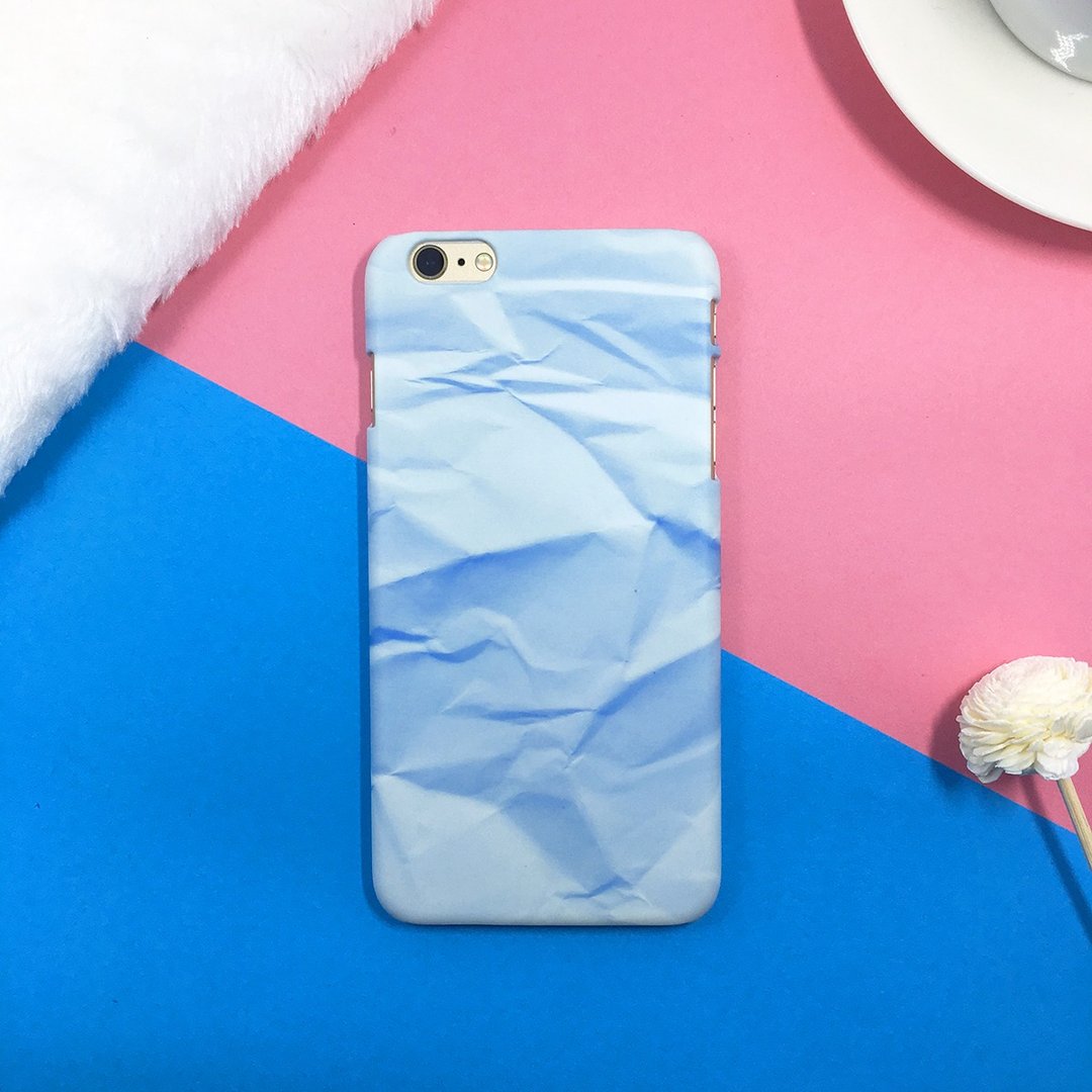 蓝色纸-Iphone 6/6s 原创手机壳/保护套/礼物 - 手机壳/手机套 - 塑料 蓝色