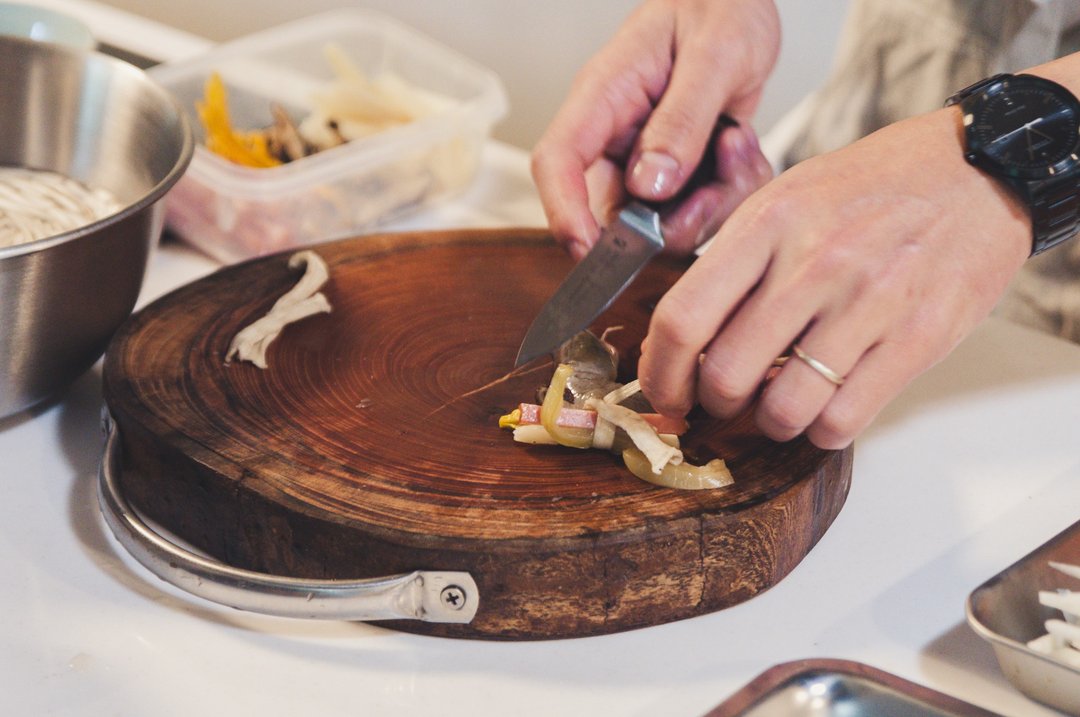 台湾榉木砧板 Taiwan Beech Chopping Board - 托盘/砧板 - 木头 