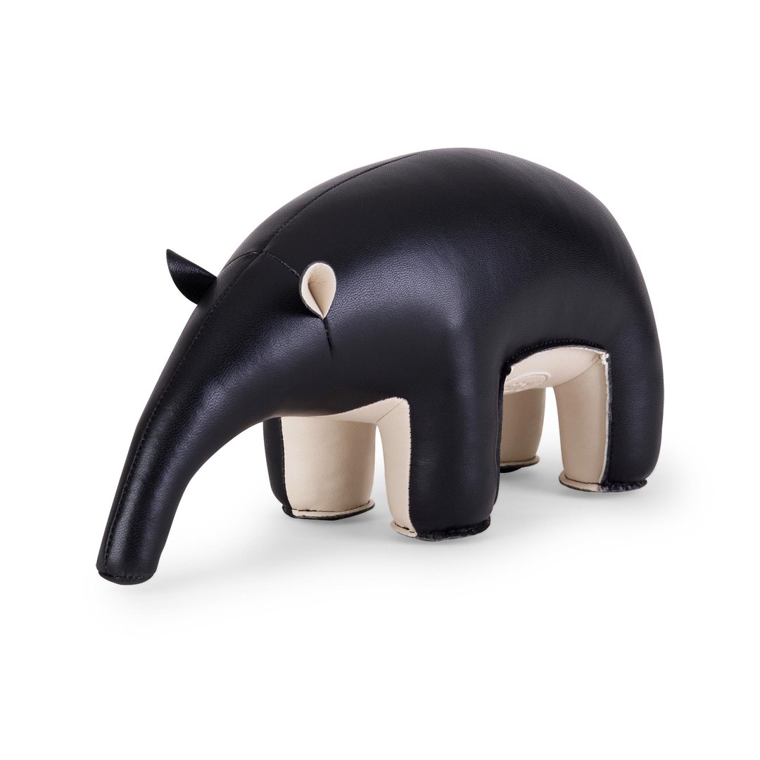 【书挡】食蚁兽 Anteater 皮革动物摆饰 | 入厝礼物 - 摆饰 - 人造皮革 多色