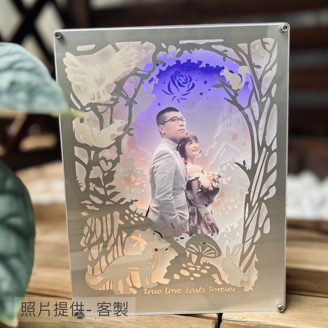 光影LED纸雕灯- (照片、似颜绘 - 定制) 情境夜灯 - 灯具/灯饰 - 纸 