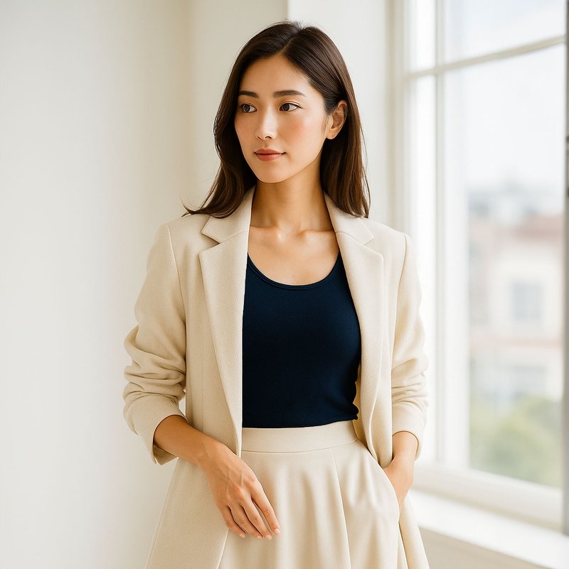 日本制 100% 棉背心黑加垫女式棉质弹性亲肤敏感肌肤放松 - 女士内衣裤 - 棉．麻 黑色