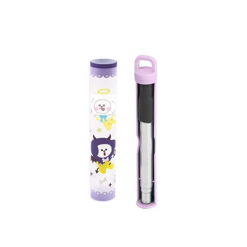 环保饮管 BT21 Angel & Villain Edition - CHIMMY - 环保吸管 - 其他材质 