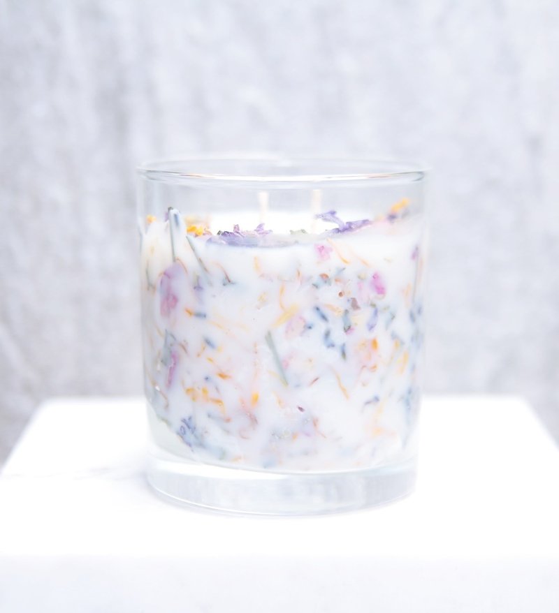 丝路　有机精油大豆蜡烛　金盏花 紫罗兰　玫瑰　薰衣草 150g - 蜡烛/烛台 - 蜡 多色