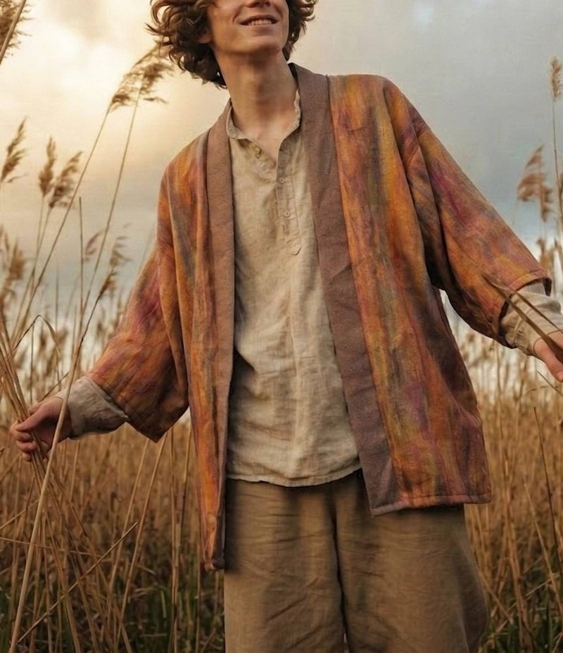 以诗为祭系列 - 无水之地/甚平 - 其他 - 聚酯纤维 金色