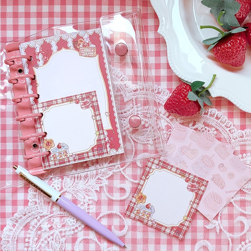 方形便条纸 甜点系列 - 笔记本/手帐 - 纸 