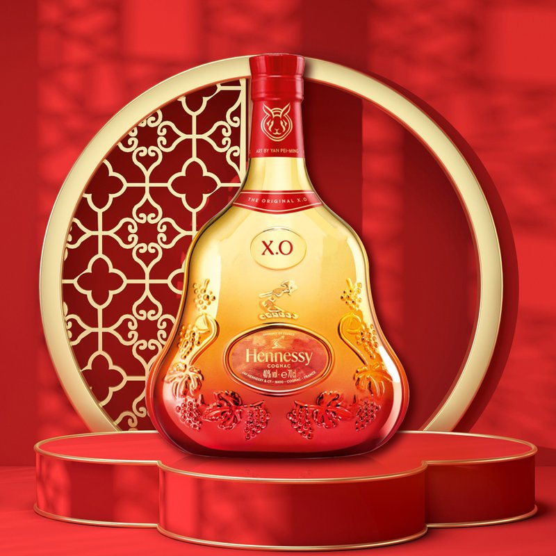 2024祝贺酒|Hennessy X.O 轩尼诗X.O 限定款 送威士忌对杯 - 酒类 - 玻璃 