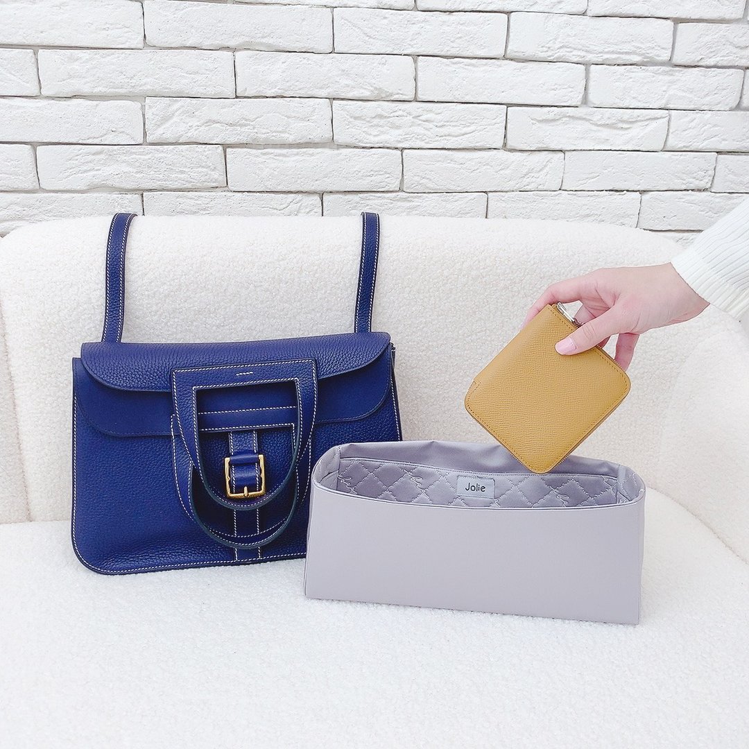 ibao 爱包乔莉包内袋 Hermes Halzan 内胆包/包中包/Jolieinbag - 化妆包/杂物包 - 防水材质 蓝色