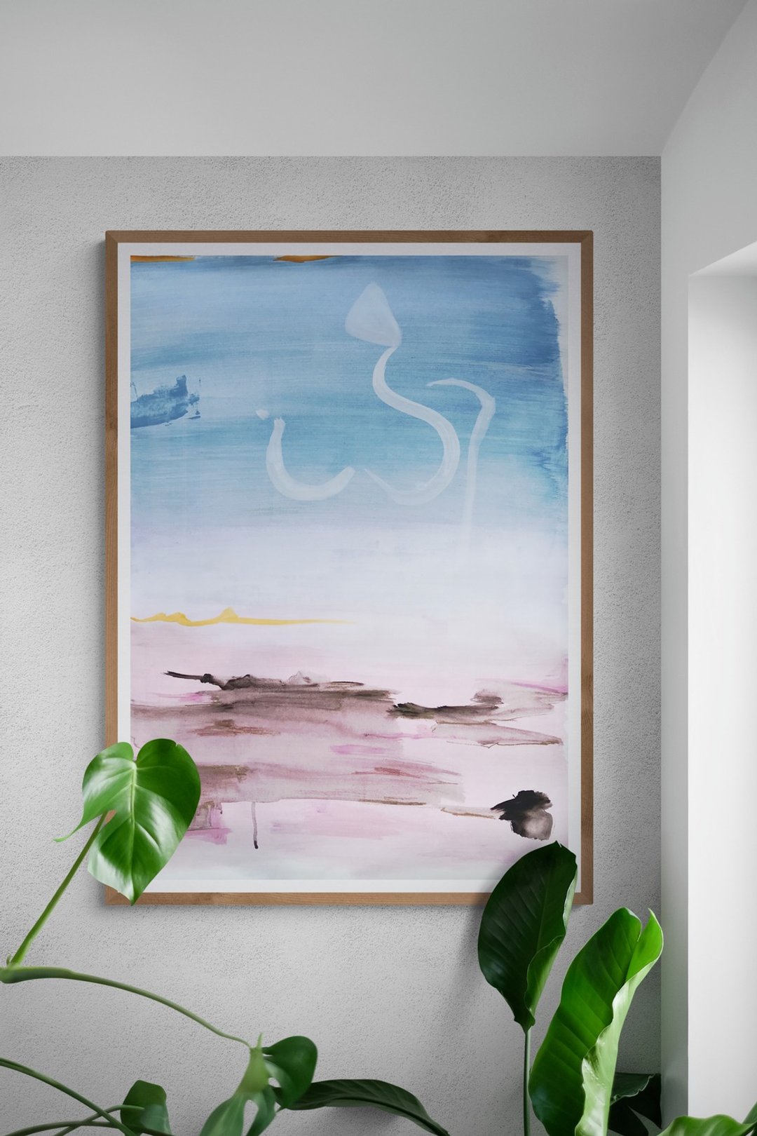 简约抽象布置海报-裸海滩/居家布置/装饰/礼物 - 海报/装饰画/版画 - 纸 多色
