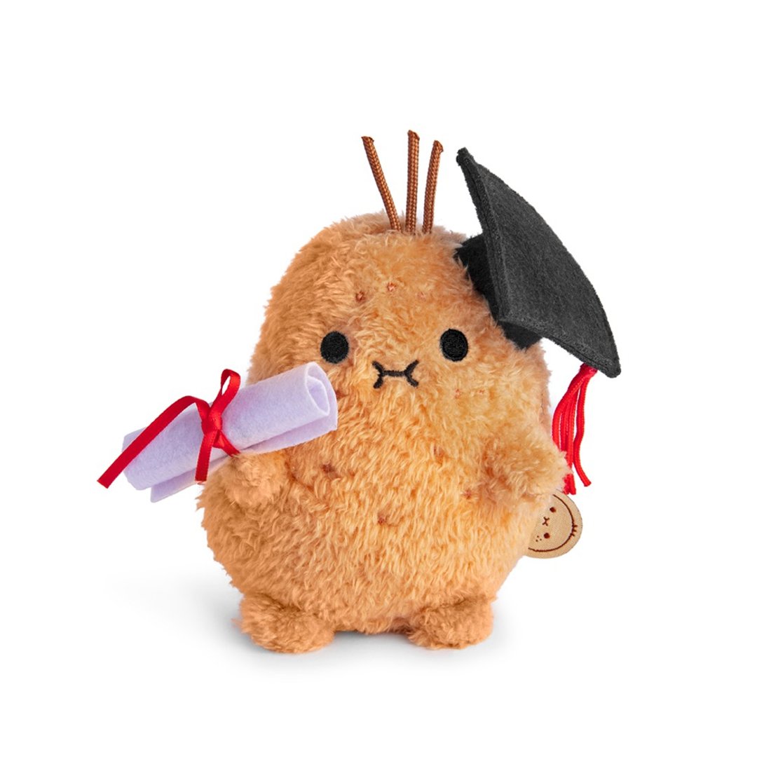 Graduation Riceribbit 毕业青蛙娃娃 - 玩偶/公仔 - 聚酯纤维 咖啡色