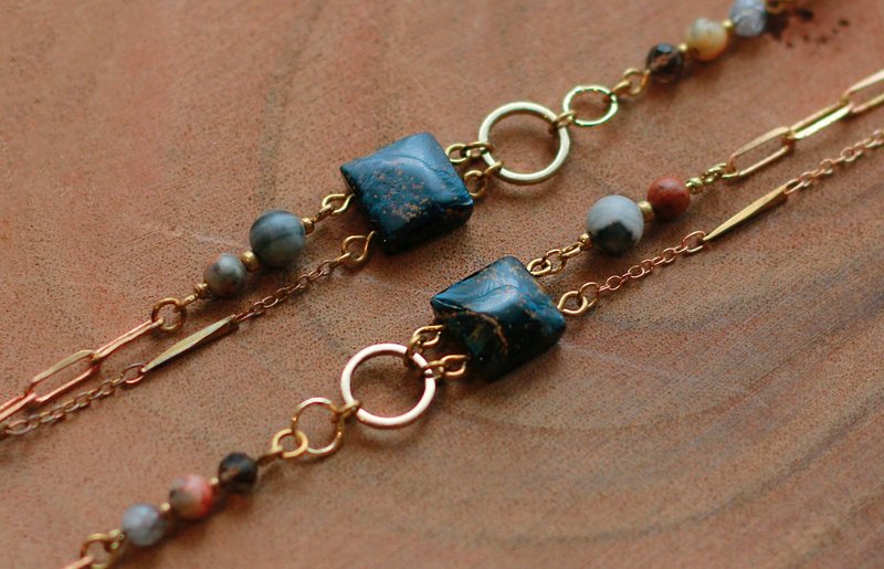 宛如星夜 - 手链/手环 - 玉石 