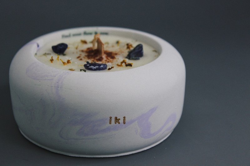 iki scent 能量蜡烛-好梦烛 Sweet Dreams Energy Candle - 蜡烛/烛台 - 蜡 