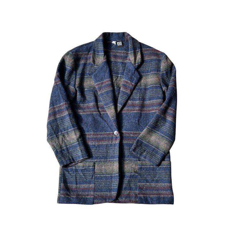 美国古着毛料印地安风格西装外套 - 男装西装外套 - 其他材质 多色