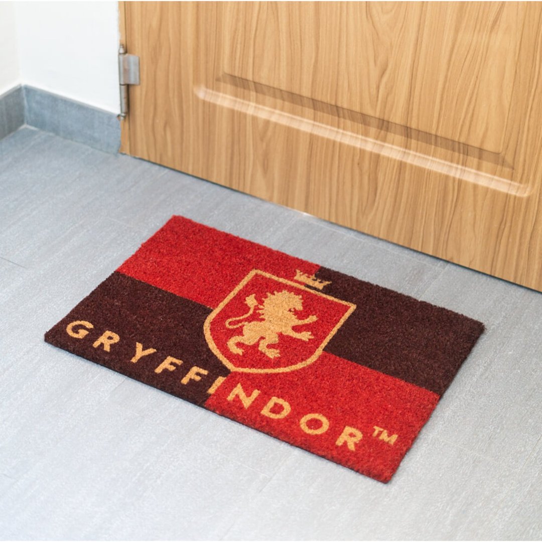 【哈利波特】葛莱芬多 Gryffindor 优质地垫/门垫 - 地垫/地毯 - 棉 红色