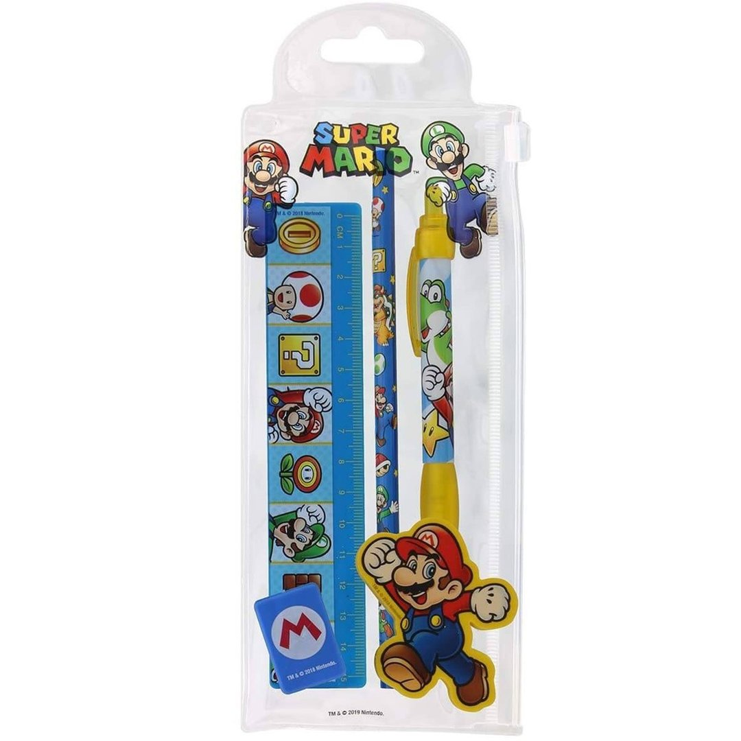 【任天堂】玛利欧 学生文具组 Super Mario - 其他 - 其他材质 多色