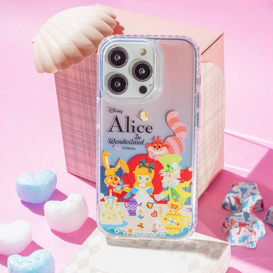 迪士尼爱丽丝梦游仙境 iPhone16 SamsungS25气垫/标准/镜面手机殻 - 手机壳/手机套 - 塑料 多色