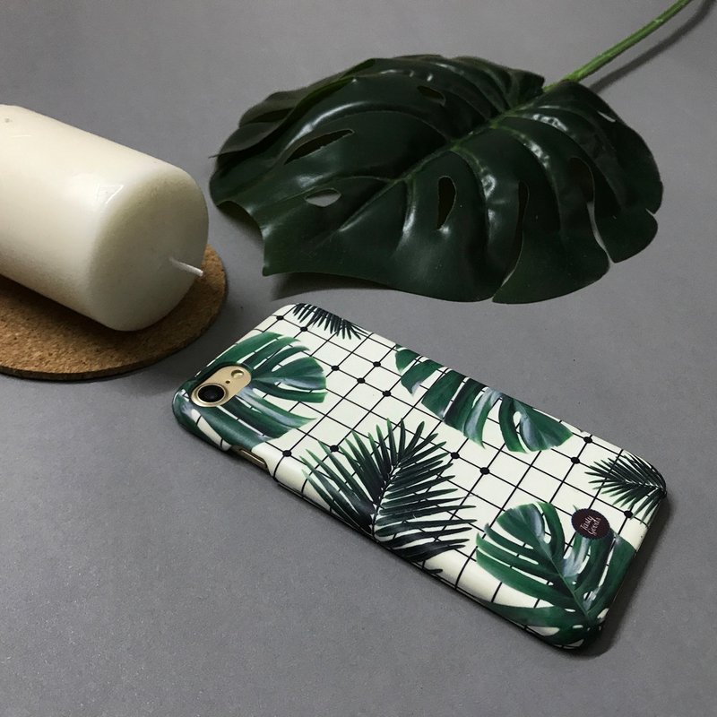 iPhone Case Cover 7 8 plus + 10 11 Pro Max X XR i8 ix S10 Note 10 Huawei Plants - 手机壳/手机套 - 塑料 绿色