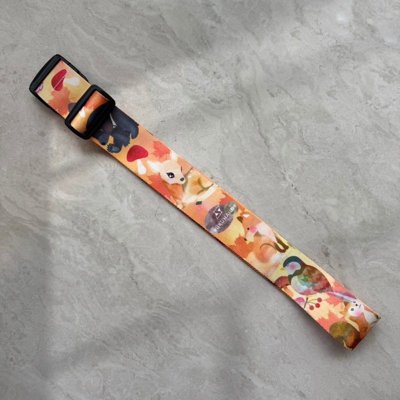 行李束带 / 秋日漫行 / 旅行 / 插画 - 行李吊牌 - 聚酯纤维 