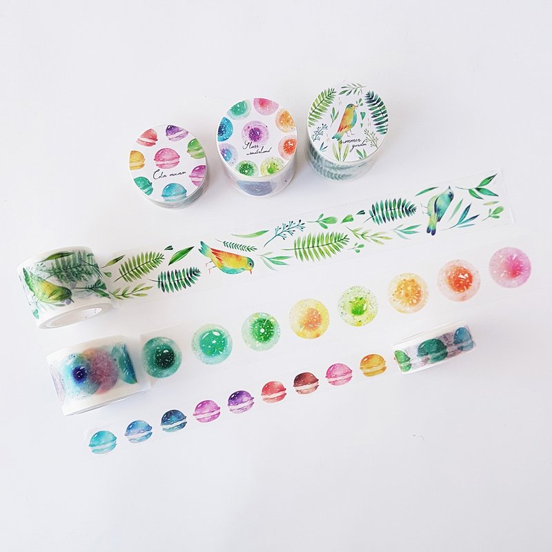 Goody Bag -夏新品全包 纸胶带 贴纸 分装片 - 纸胶带 - 纸 多色