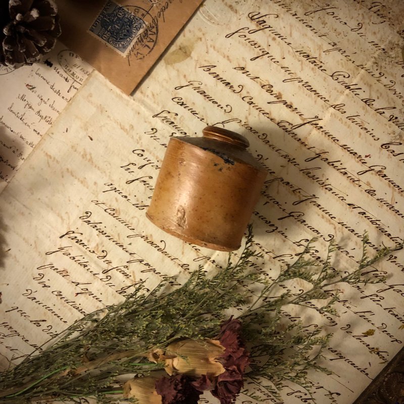 英国百年盐釉陶器皿 - 花瓶/陶器 - 陶 卡其色