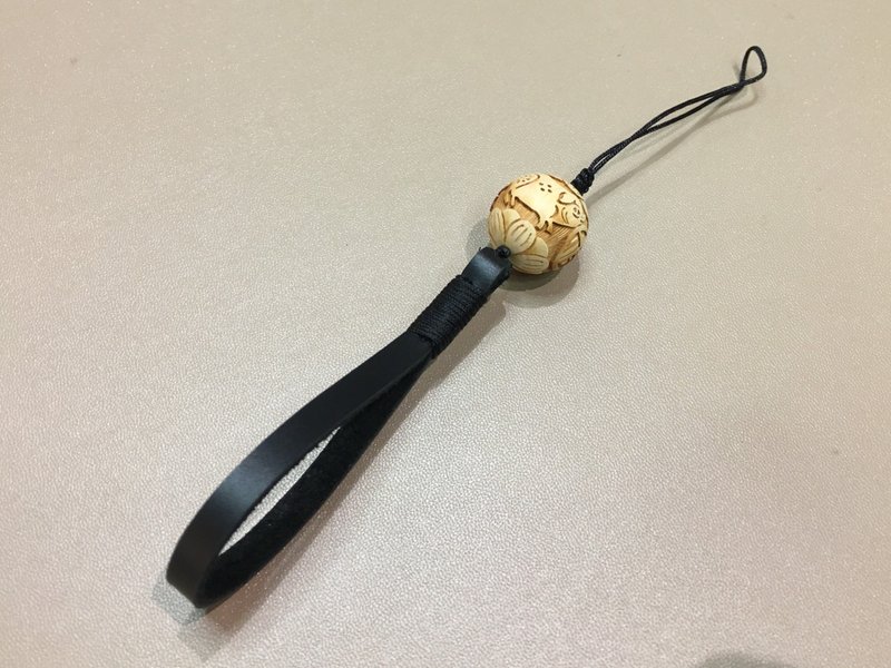 崖柏木生肖猪吊饰 - 净化负能量, 纾缓压力 - 摆饰 - 木头 
