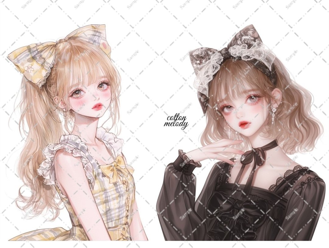 原创贴纸 No.5828 人物贴纸 原创贴纸 人物贴纸 女孩贴纸 原创人物贴纸 - 贴纸 - 纸 