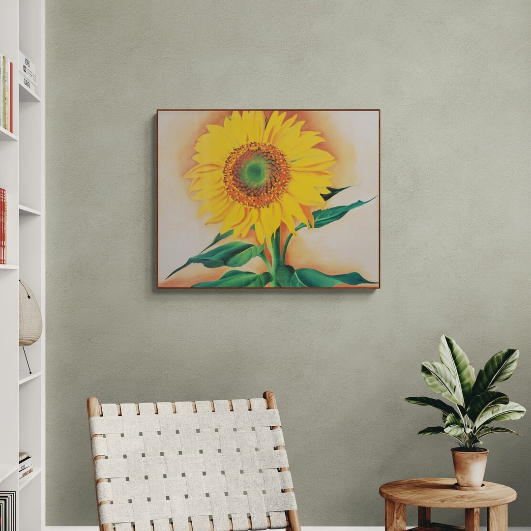 【原版海报】欧姬芙 Georgia O'Keeffe: 玛姬的向日葵 - 海报/装饰画/版画 - 纸 