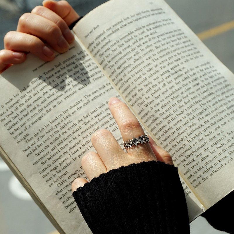 Ipheion 环 - 戒指 - 纯银 银色