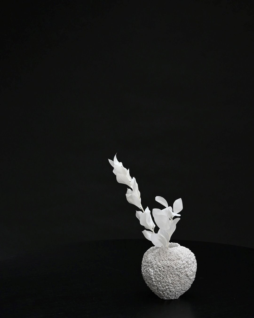 Sunao Vase Petit -陶 花器 娇巧型 - 花瓶/陶器 - 陶 白色