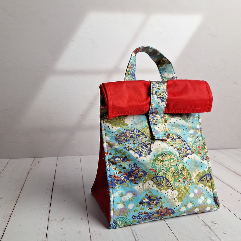 英式剑桥袋-群山 - 手拿包 - 尼龙 绿色