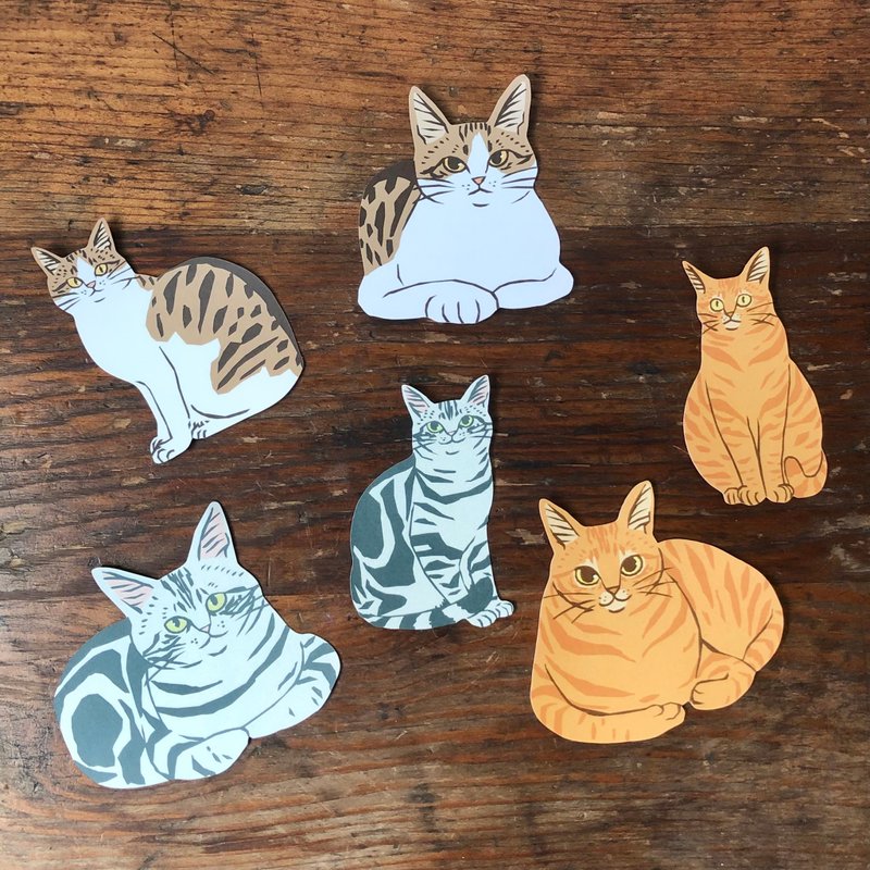 无白边雾面贴纸 虎斑系列 - 贴纸 - 纸 多色