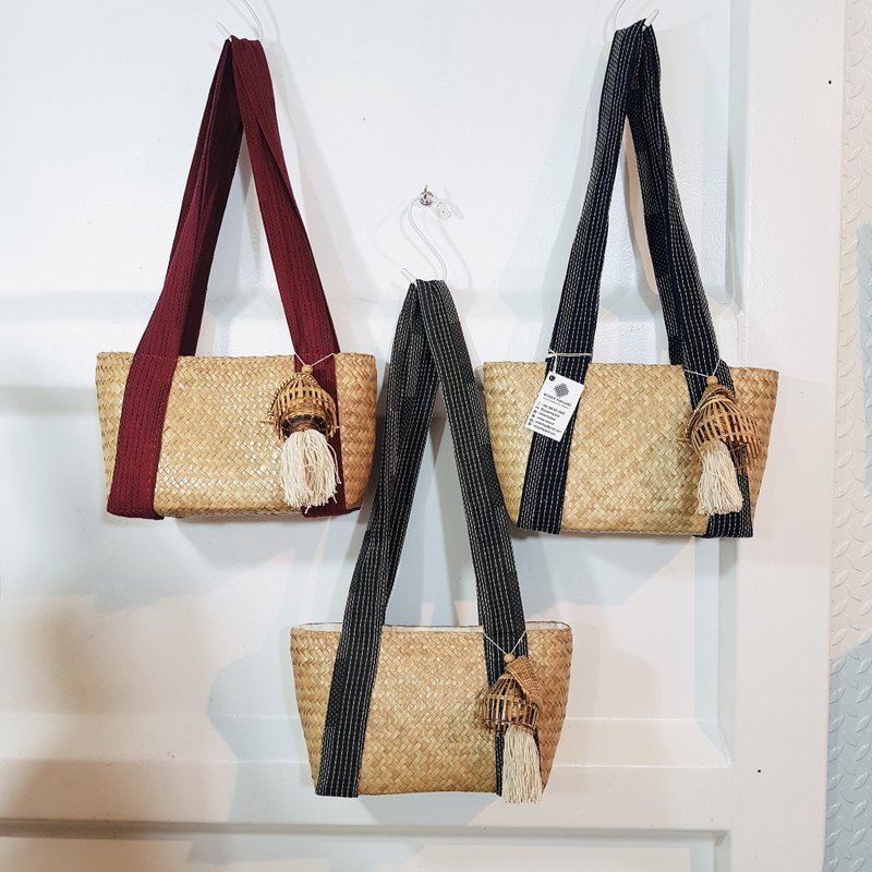 编藤包 - 侧背包/斜挎包 - 植物．花 