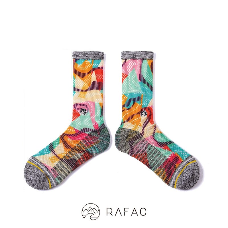 快速出货# RAFAC时髦运动中筒袜_步道 - 袜子 - 环保材料 