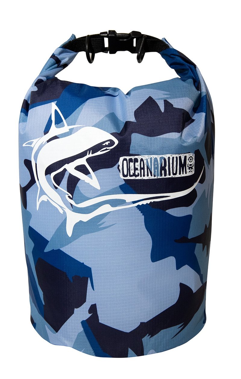 长尾鲨蓝迷彩防水包5L - 运动配件 - 其他人造纤维 蓝色