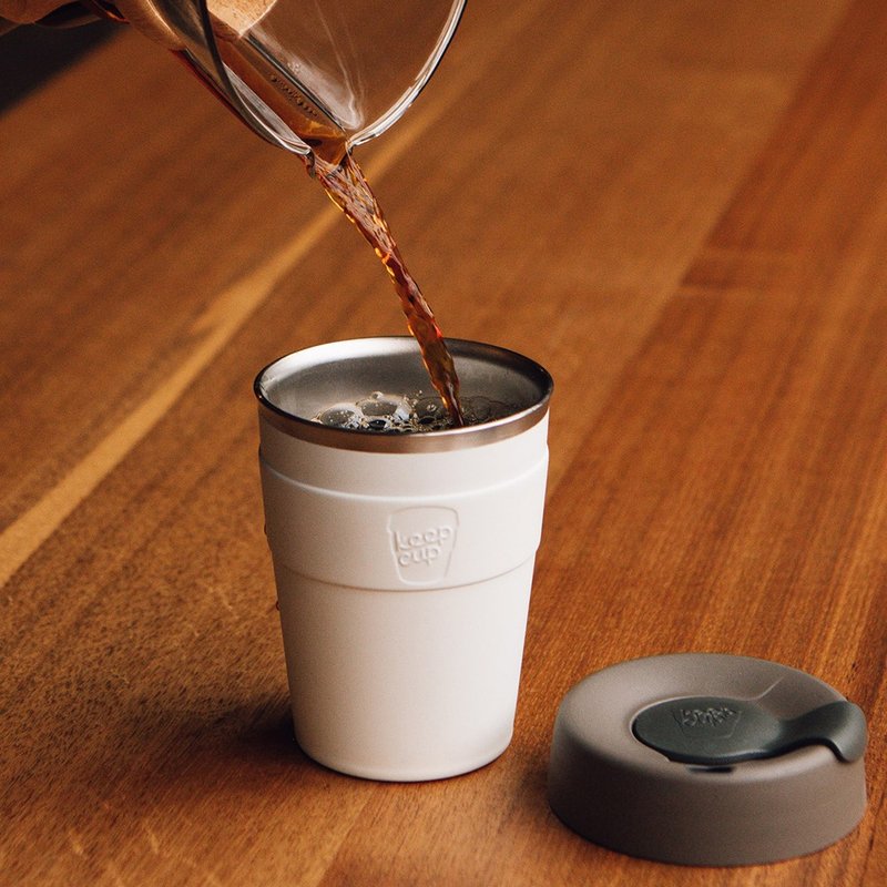 【圣诞礼盒】澳洲KeepCup 双层真空随身杯/咖啡杯 M - 奶油丝绒 - 咖啡杯/马克杯 - 不锈钢 多色