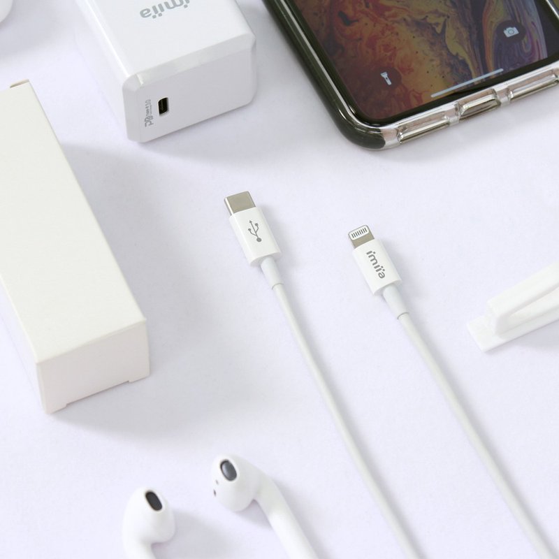 MFi Lightning - Type-C数据线-1M - 充电宝/传输线 - 环保材料 灰色