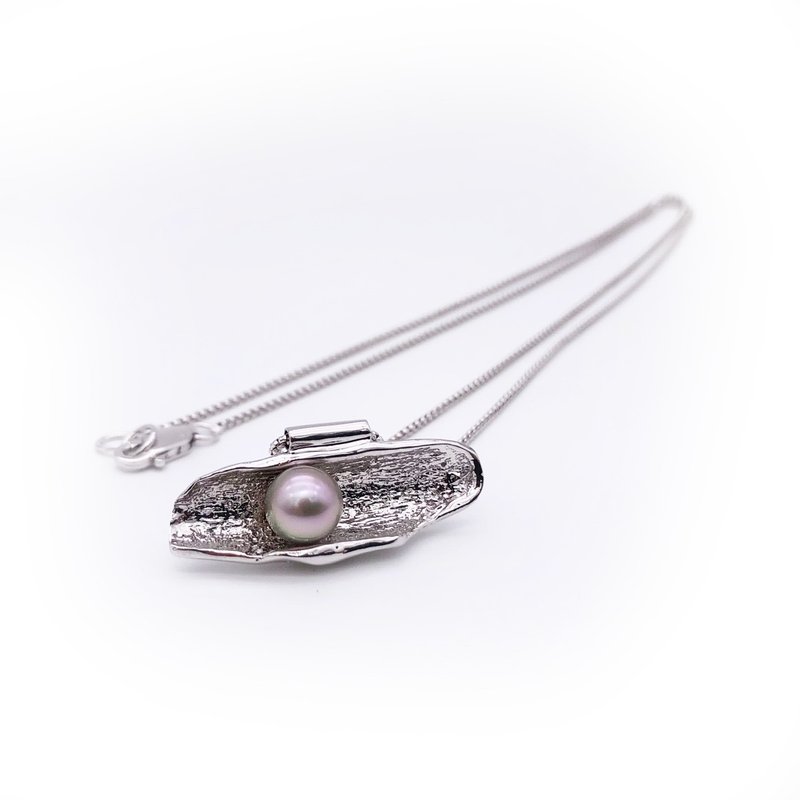 PLOK自然系列个性925银电镀白金项链 - 项链 - 纯银 银色