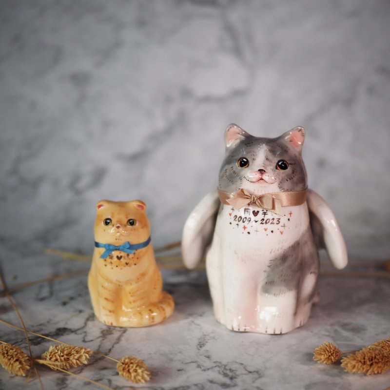 定制 S , M 码 狗 猫 兔 鼠 宠物 瓶子 樽 家居装饰 纪念 骨灰 - 其他 - 瓷 多色