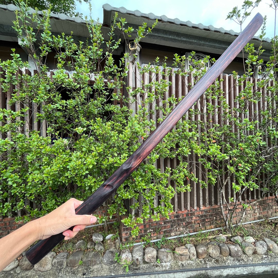 我贩剑　妖刀　宬紫　艺术木剑手工木刀 bokken 日本刀武士刀协差 - 摆饰 - 木头 紫色