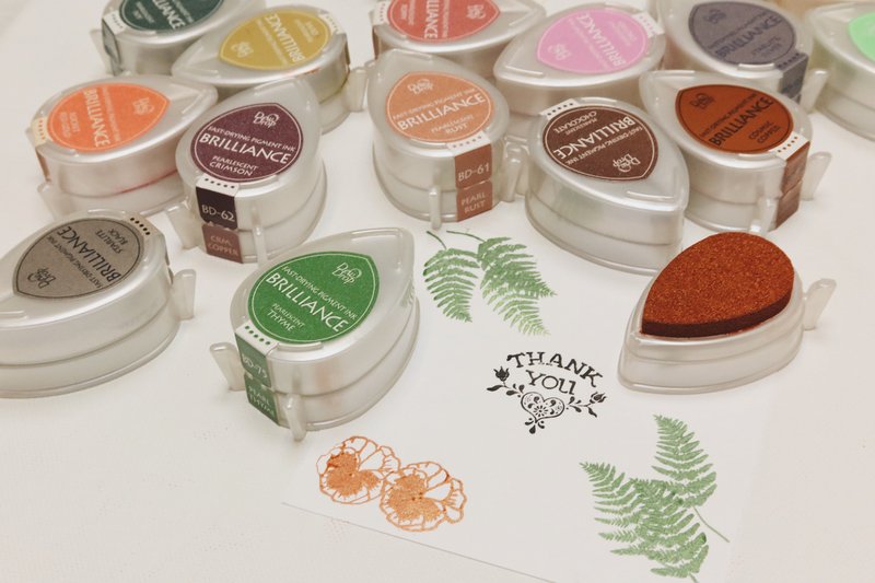 【TSUKINEKO VERSAMAGIC】亮彩水滴印台 - 印章/印台 - 其他材质 