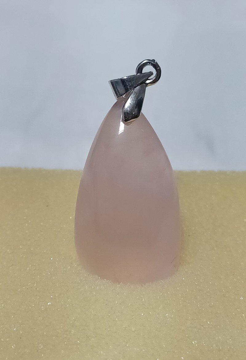 粉晶吊咀复古款式。 - 项链 - 半宝石 