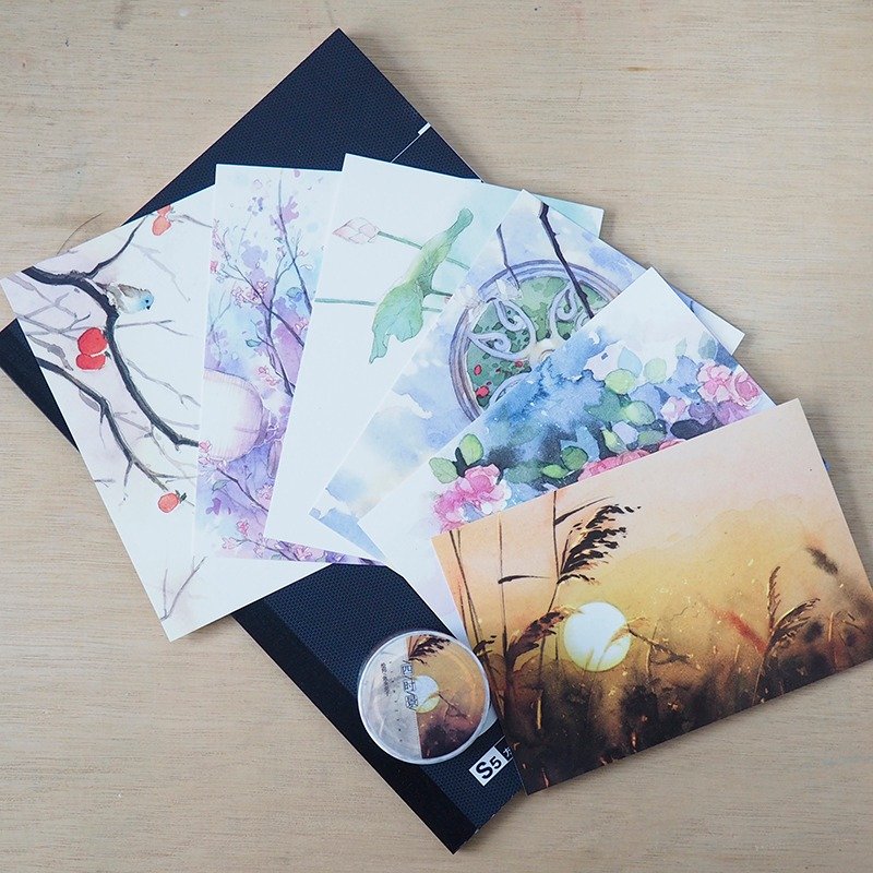 【S-I 计划】原创和纸胶带 - 四时景 - 纸胶带 - 纸 