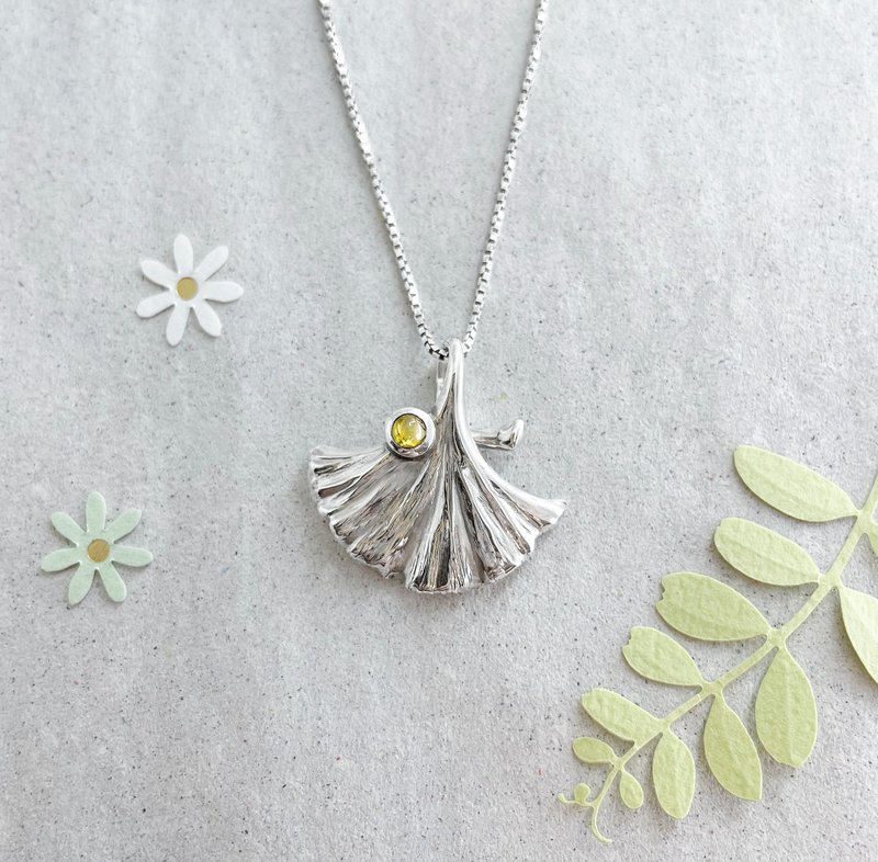 :秋日丰扬: 925Silver 纯银项链 - 项链 - 纯银 