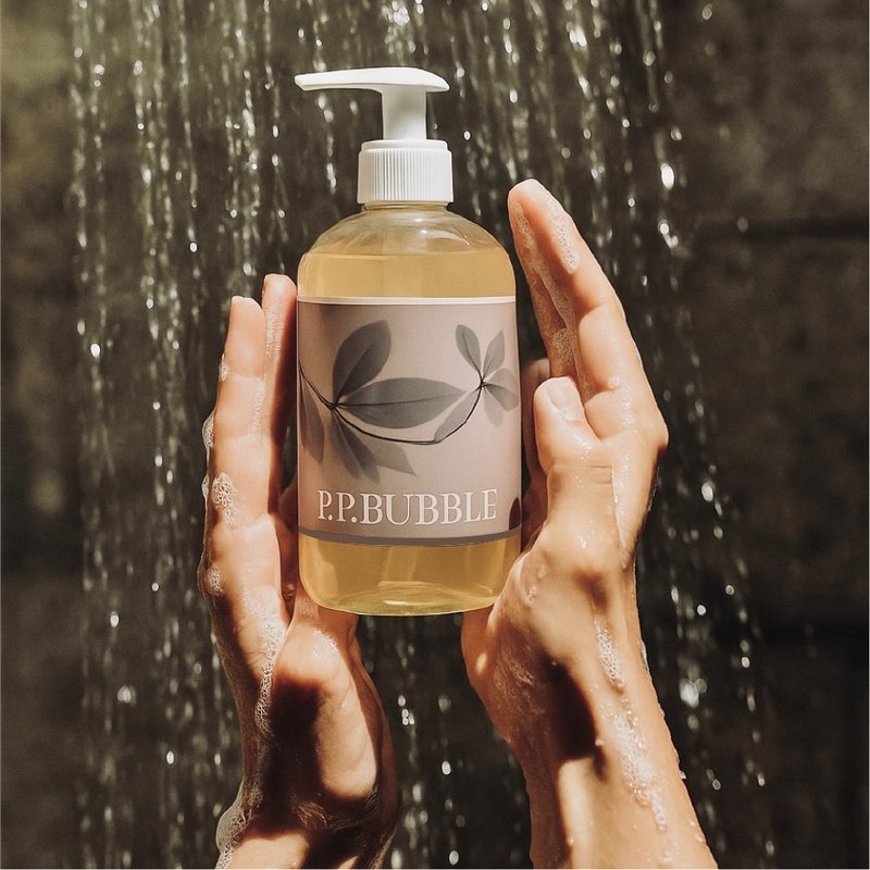 【P.P Bubble】顶级植萃沐浴露 通过SGS国际认证 无人工添加 - 沐浴用品 - 其他材质 白色