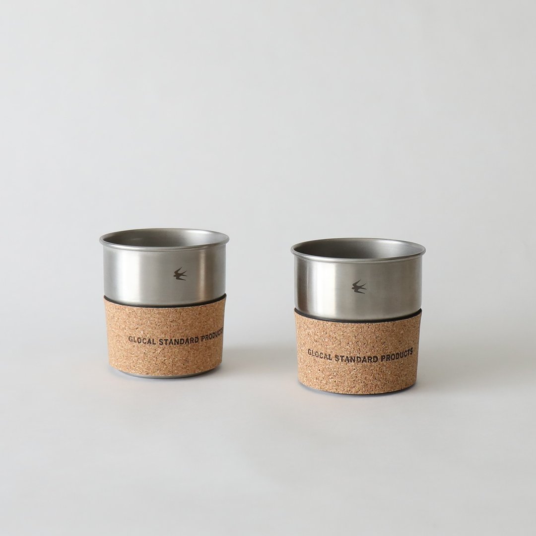 GSP日制燕三条钢杯 咖啡杯 随行杯 附软木塞防烫杯套 - 其他杯子 - 其他材质 